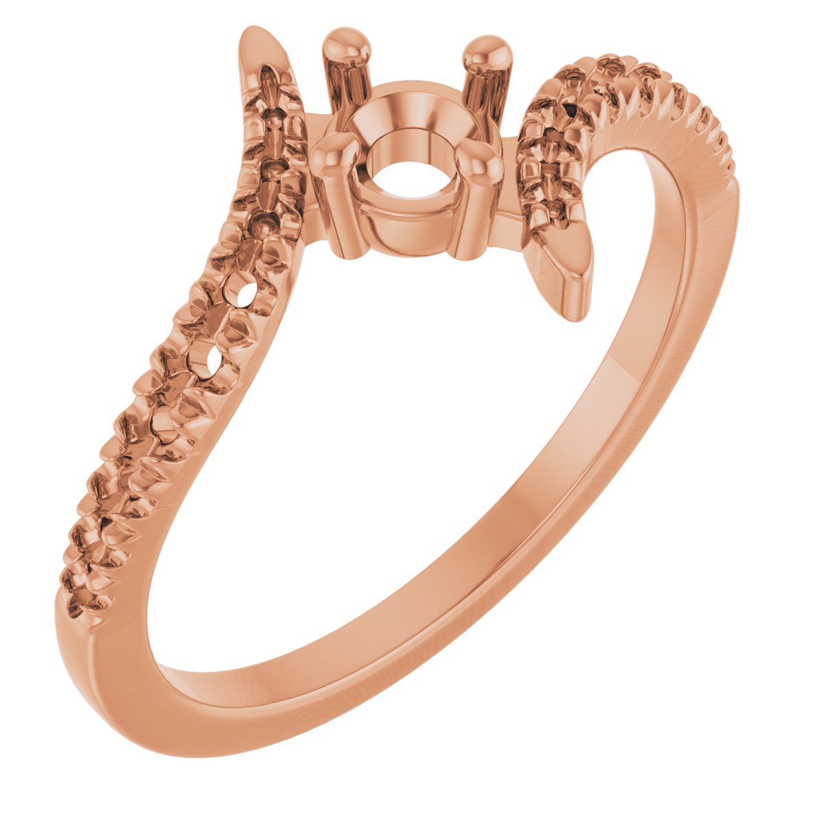 Accented Bypass Ring