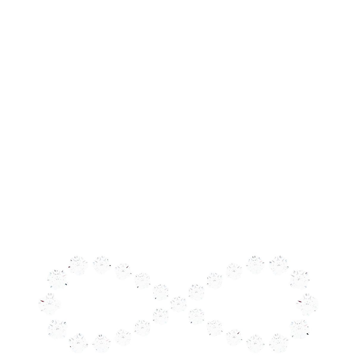 Infinity-Inspired Accented Necklace