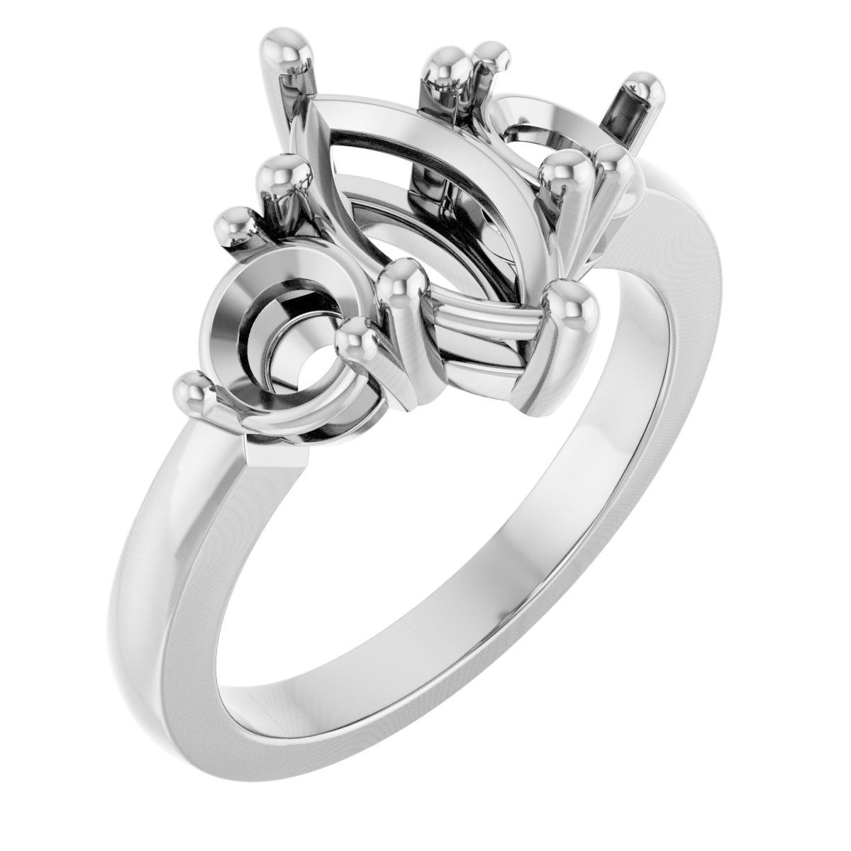 Three-Stone Engagement Ring