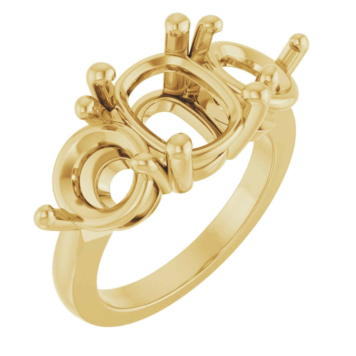 Three-Stone Engagement Ring