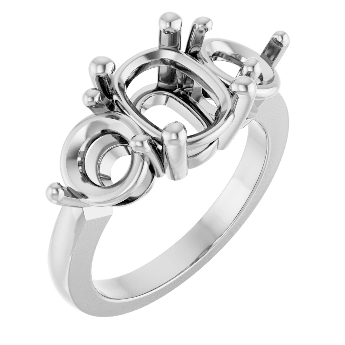 Three-Stone Engagement Ring