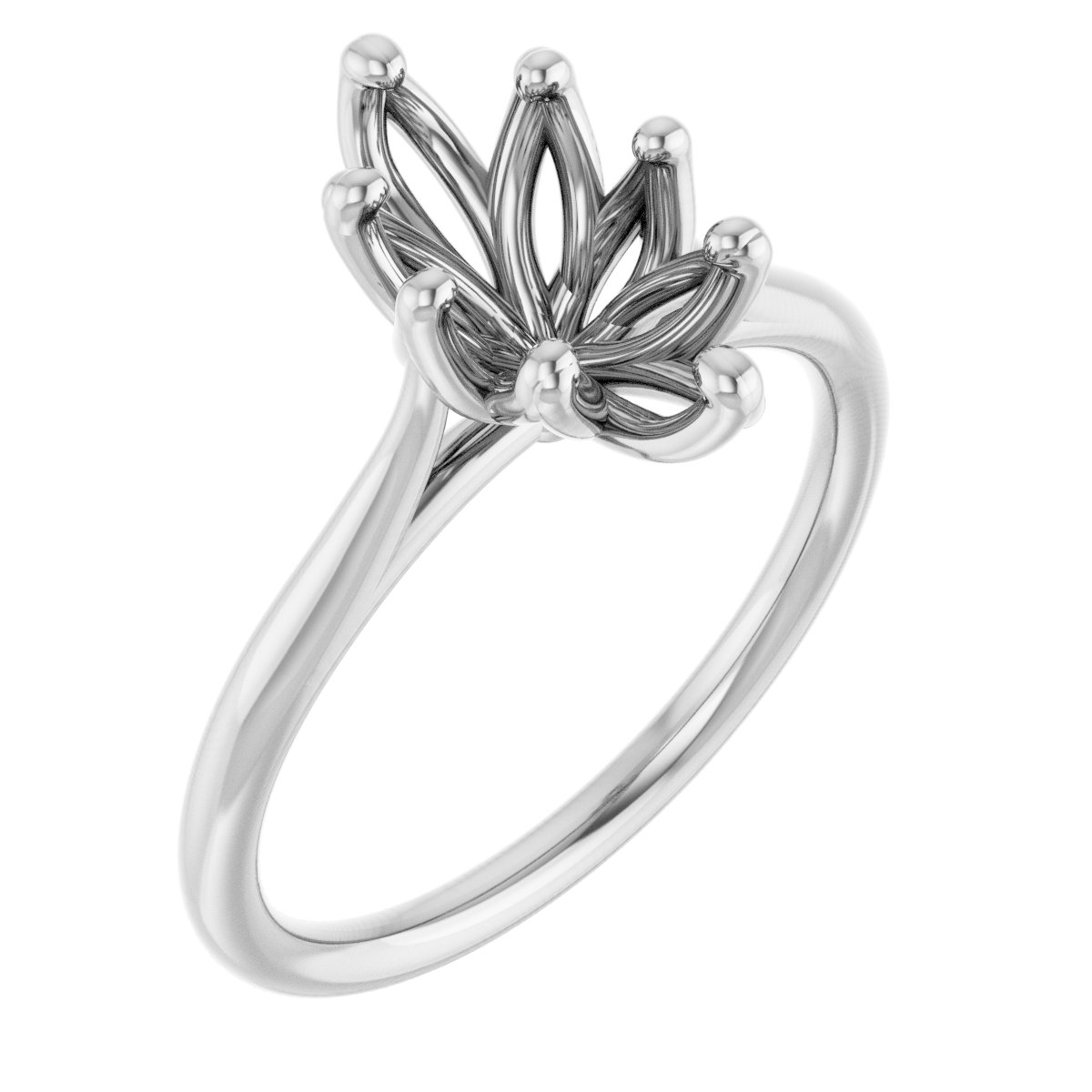 Cathedral-Style Solitaire Engagement Ring