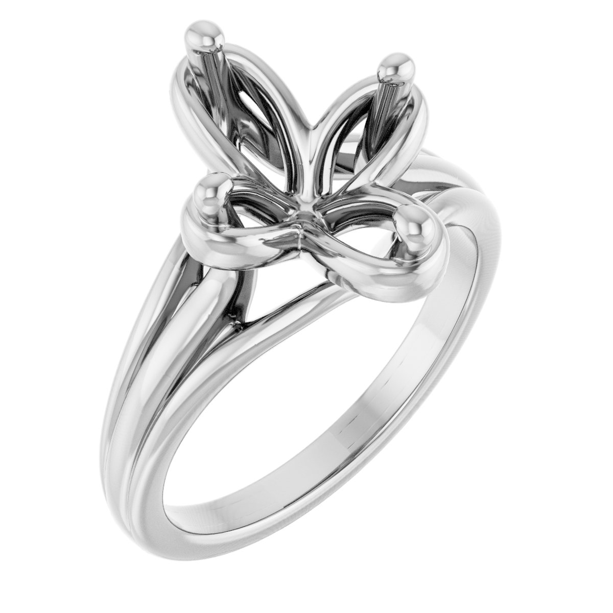 Solitaire Engagement Ring or Band