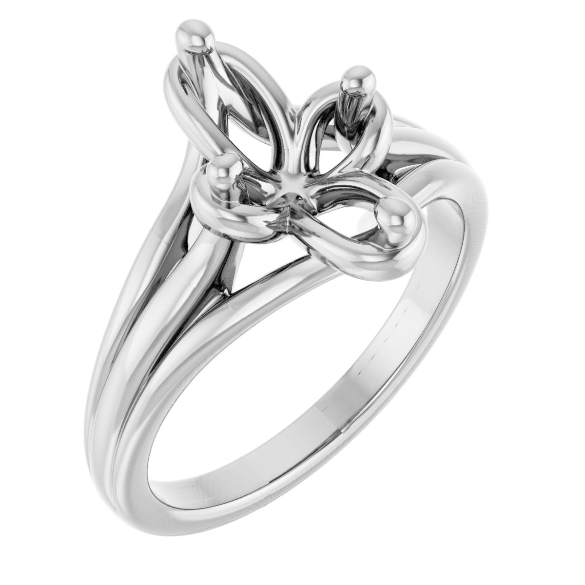 Solitaire Engagement Ring or Band