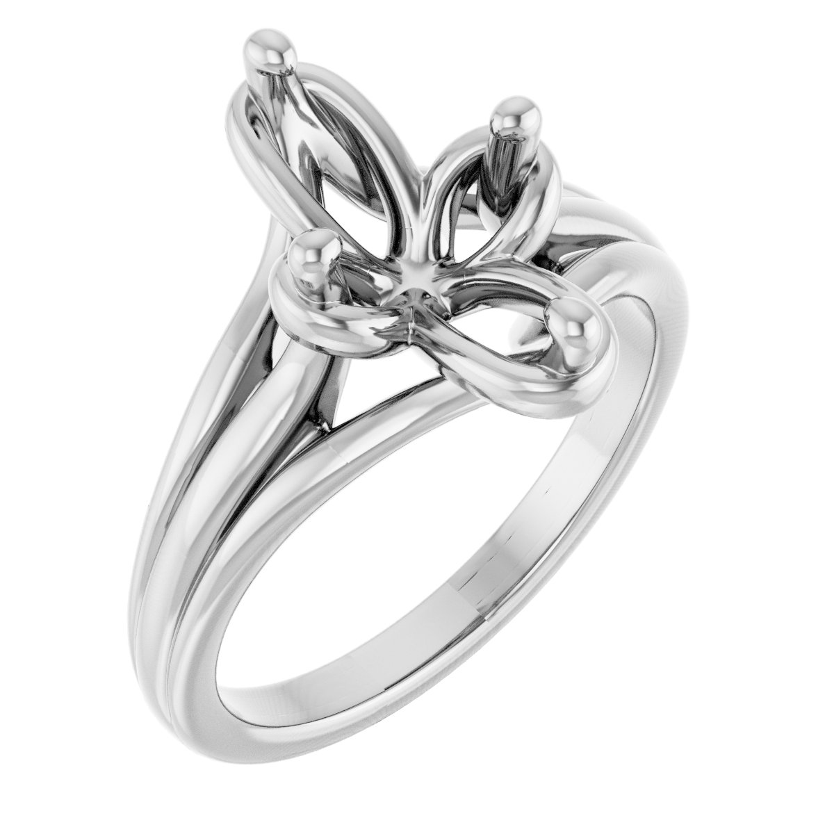 Solitaire Engagement Ring or Band