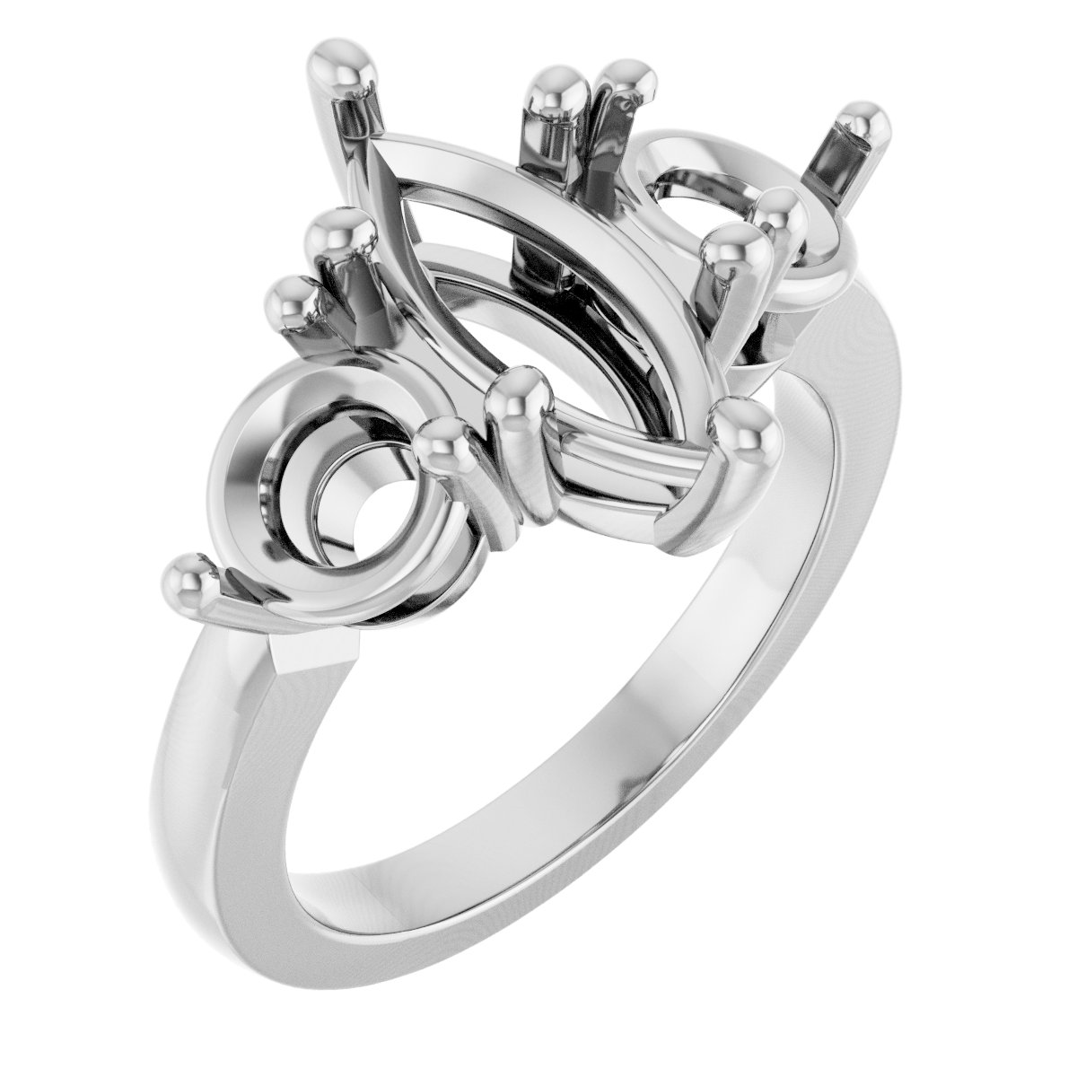 Three-Stone Engagement Ring