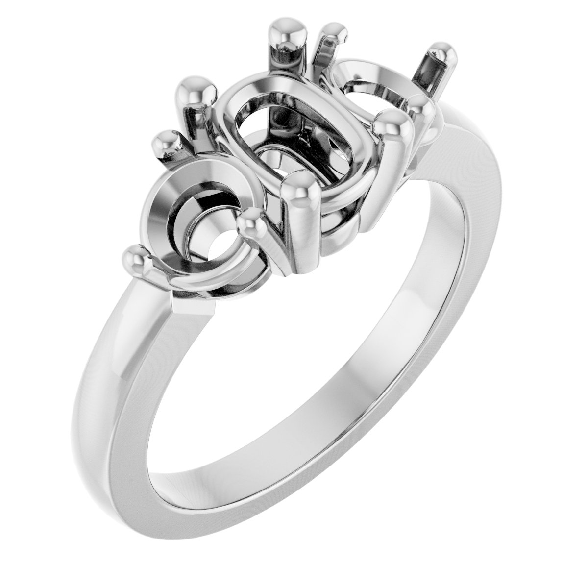 Three-Stone Engagement Ring