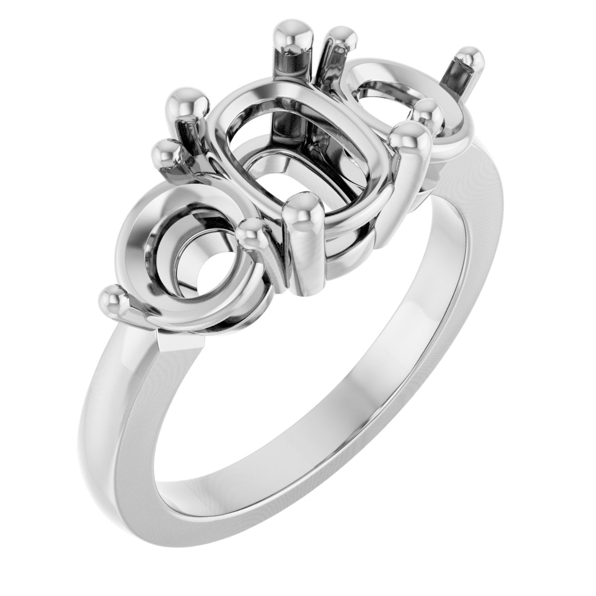 Three-Stone Engagement Ring