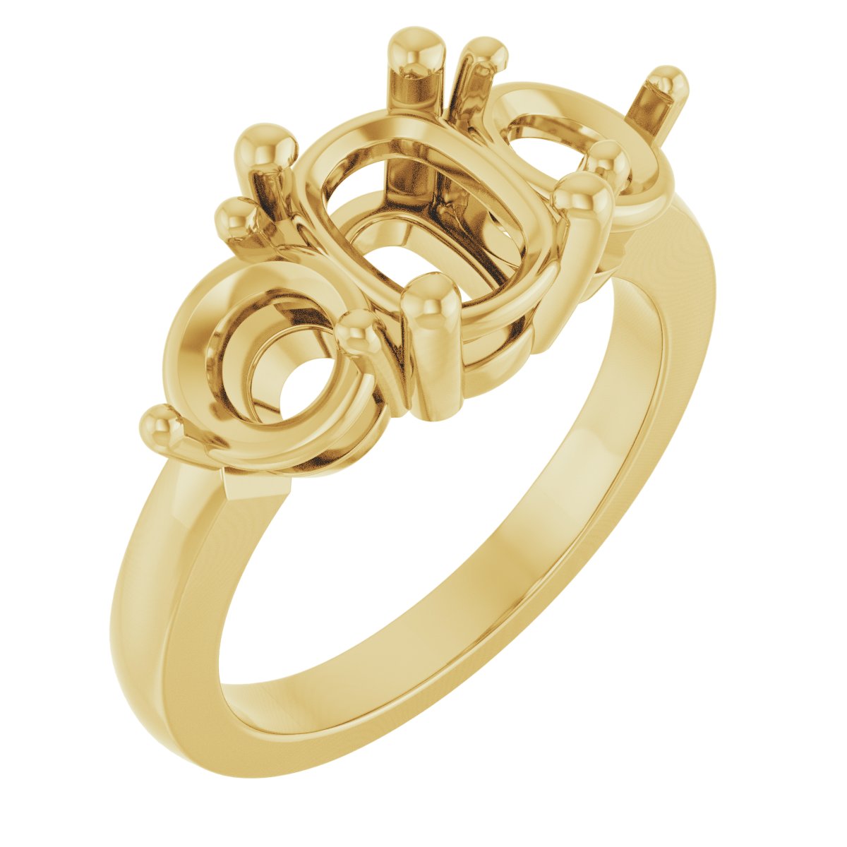 Three-Stone Engagement Ring
