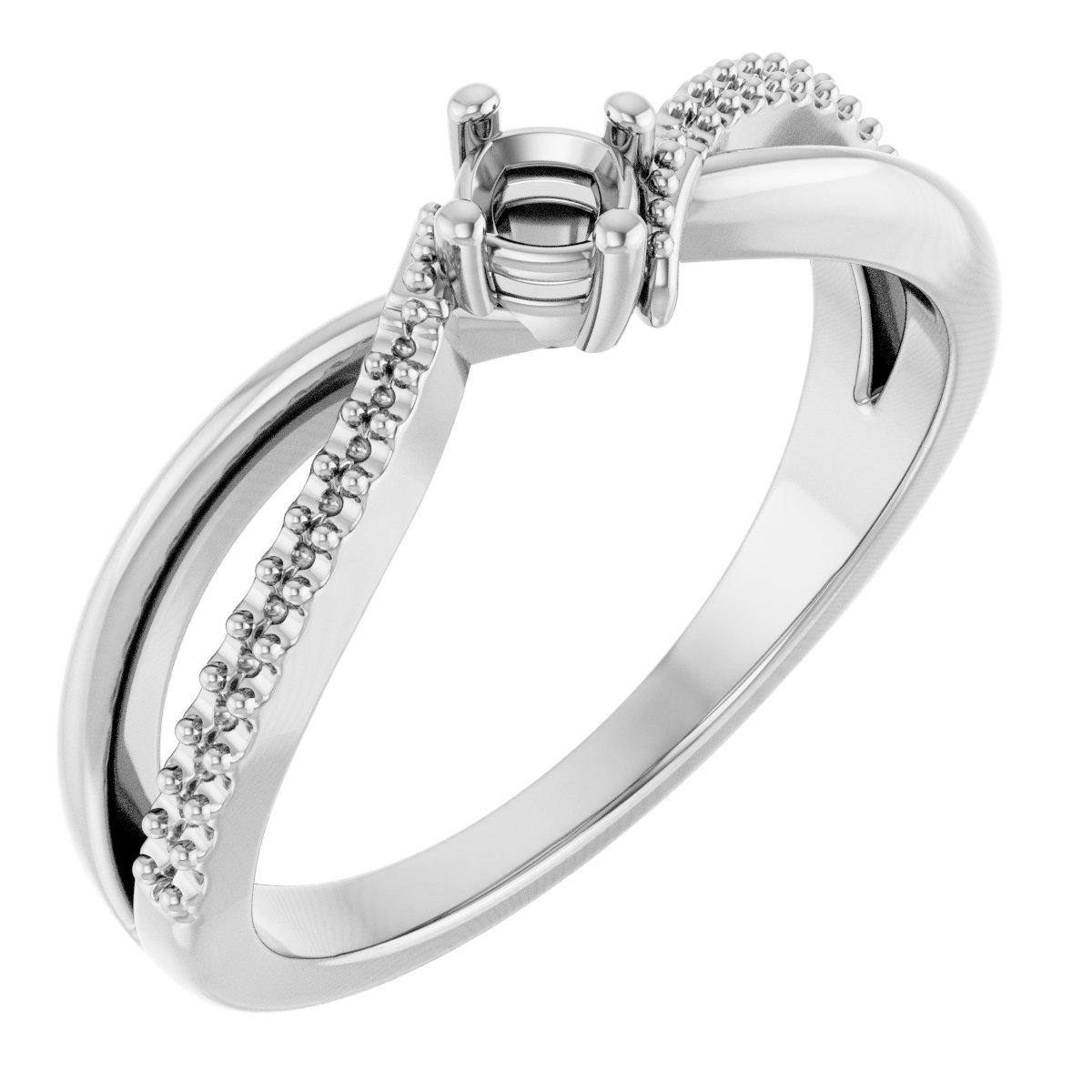 14k White Gold