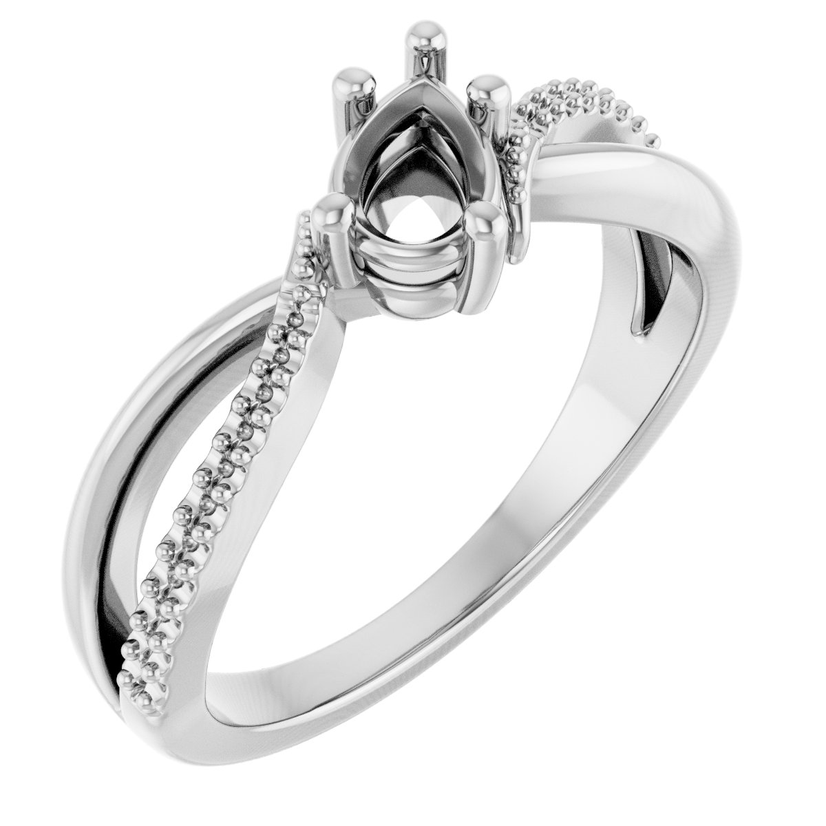 14k White Gold
