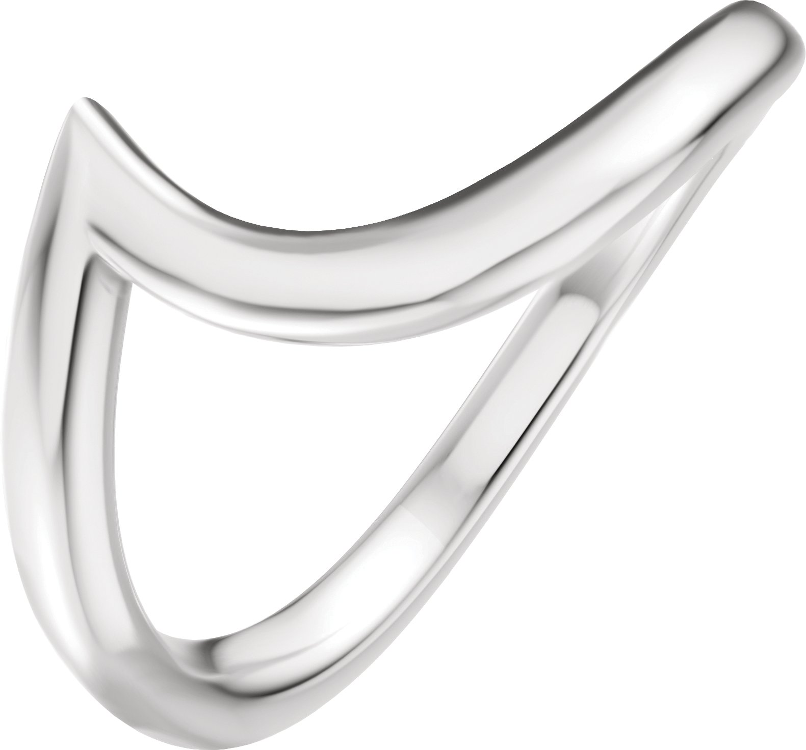 Claw-Prong Solitaire Bypass Engagement Ring or Band