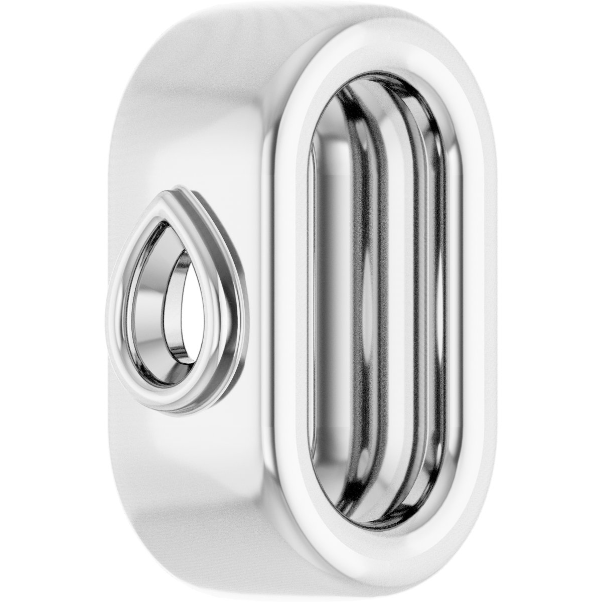 Bezel-Set Circle Bail