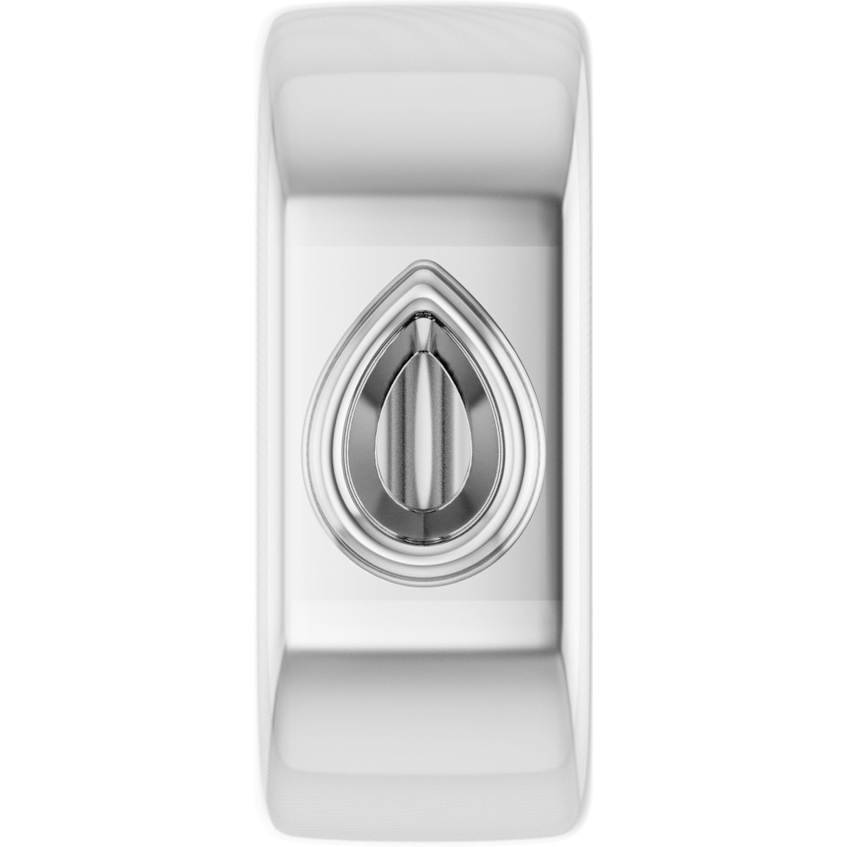 Bezel-Set Circle Bail