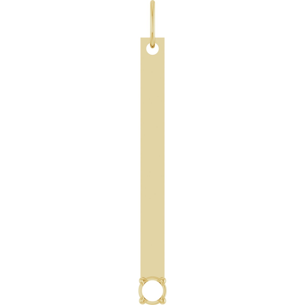Engravable Bar Necklace or Pendant