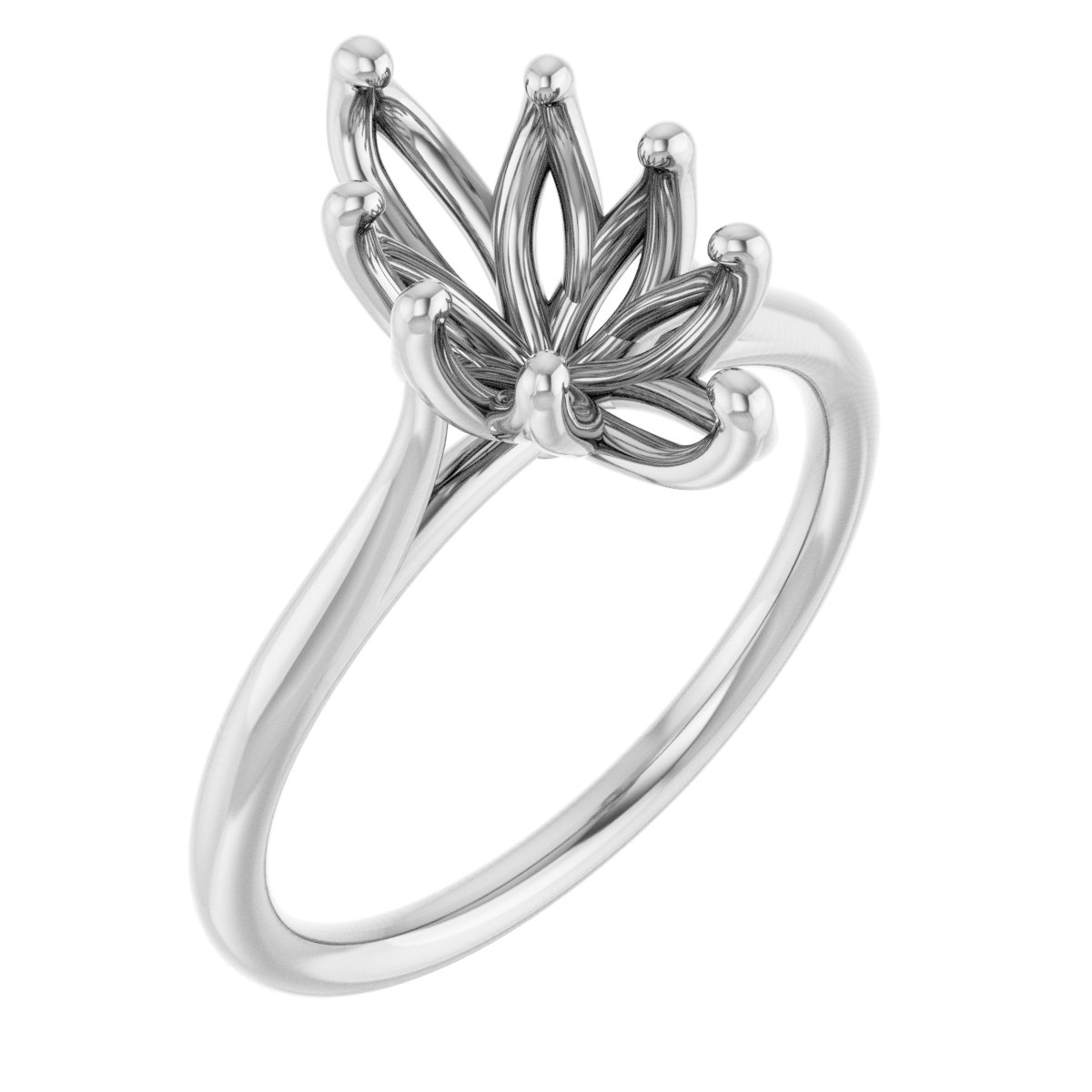 Cathedral-Style Solitaire Engagement Ring