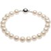 Sterling Silver 8-9 mm Cultured White Freshwater Pearl 7 3/4