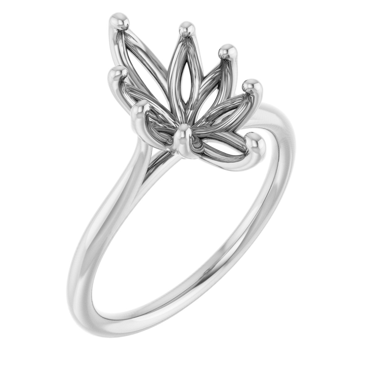 Cathedral-Style Solitaire Engagement Ring