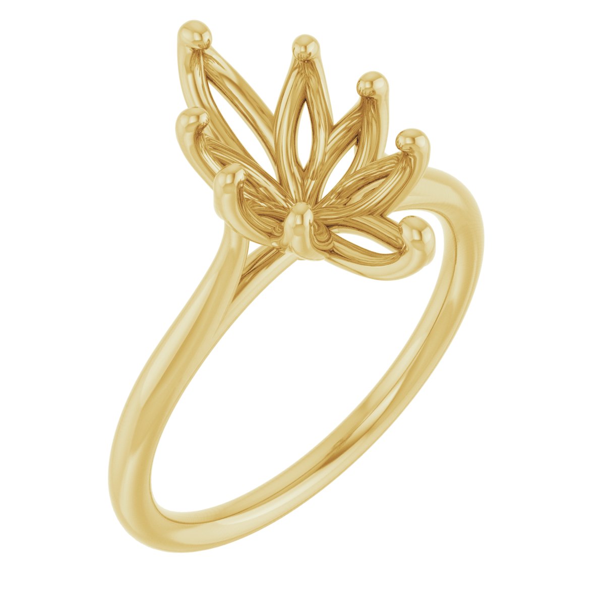 Cathedral-Style Solitaire Engagement Ring