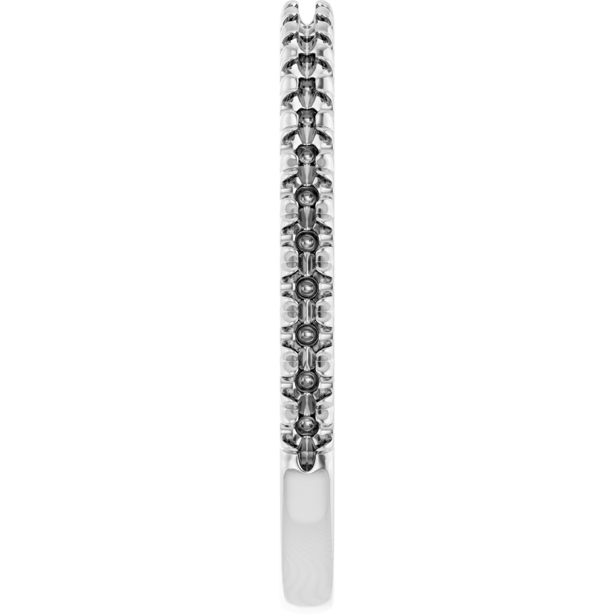 Band Mounting for 8.5x6.5 mm Oval Ring view 4