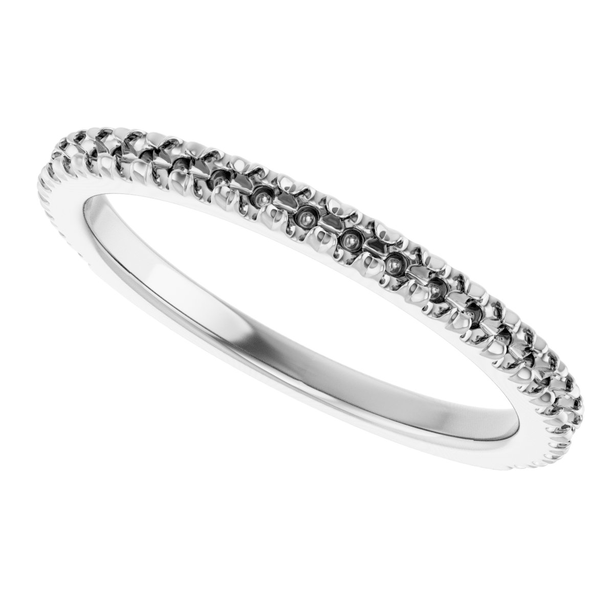 Band Mounting for 8.5x6.5 mm Oval Ring view 5