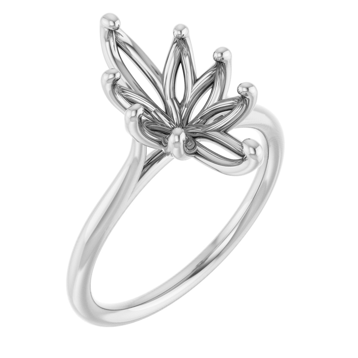 Cathedral-Style Solitaire Engagement Ring