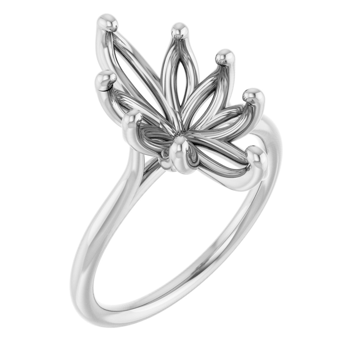 Cathedral-Style Solitaire Engagement Ring