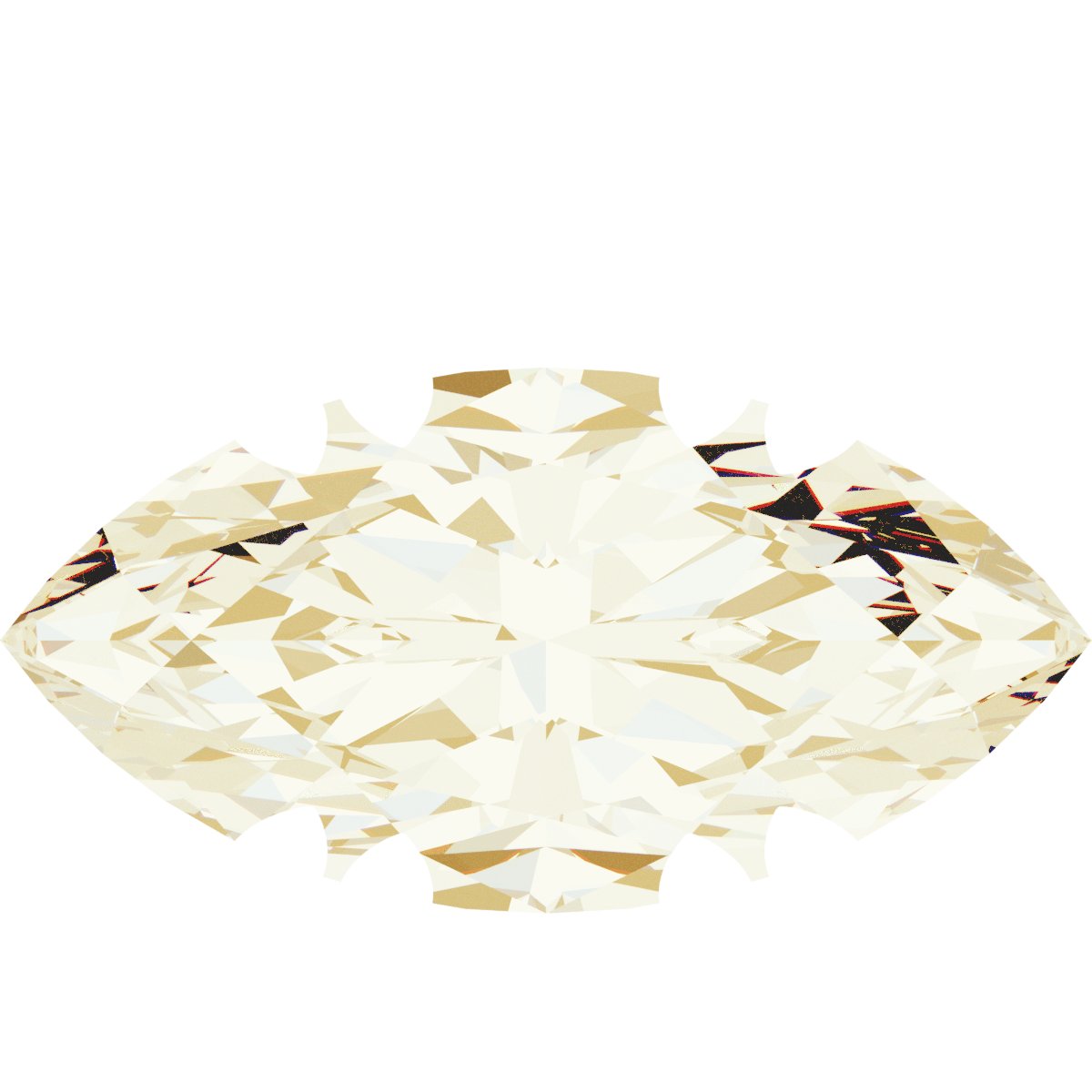 Double-Claw Solitaire Necklace Center