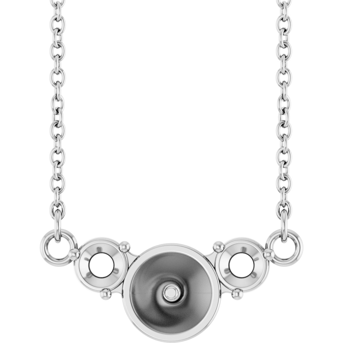 Accented Pearl Necklace