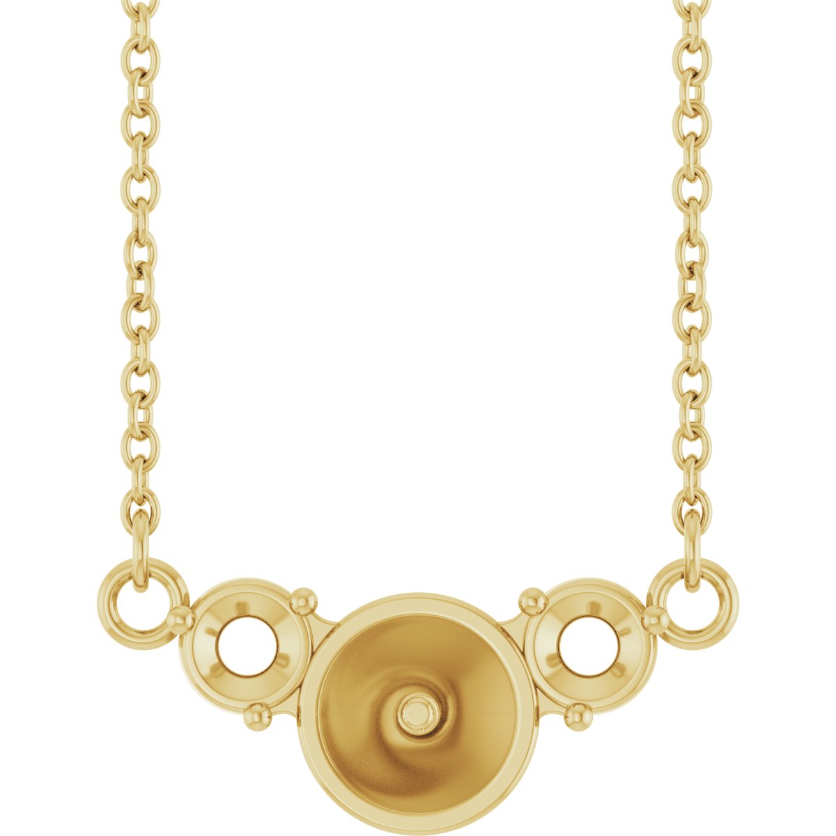 Accented Pearl Necklace