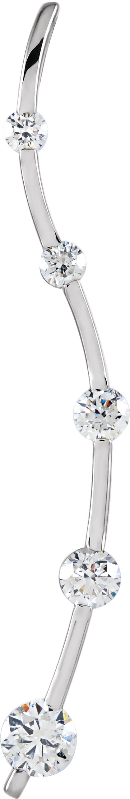 14k White Gold