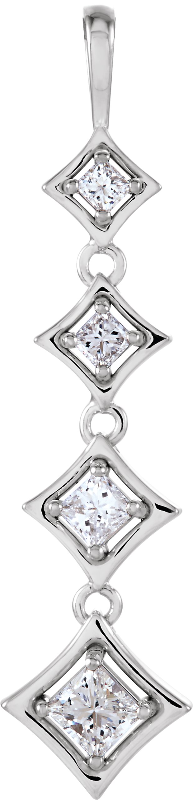 14k White Gold
