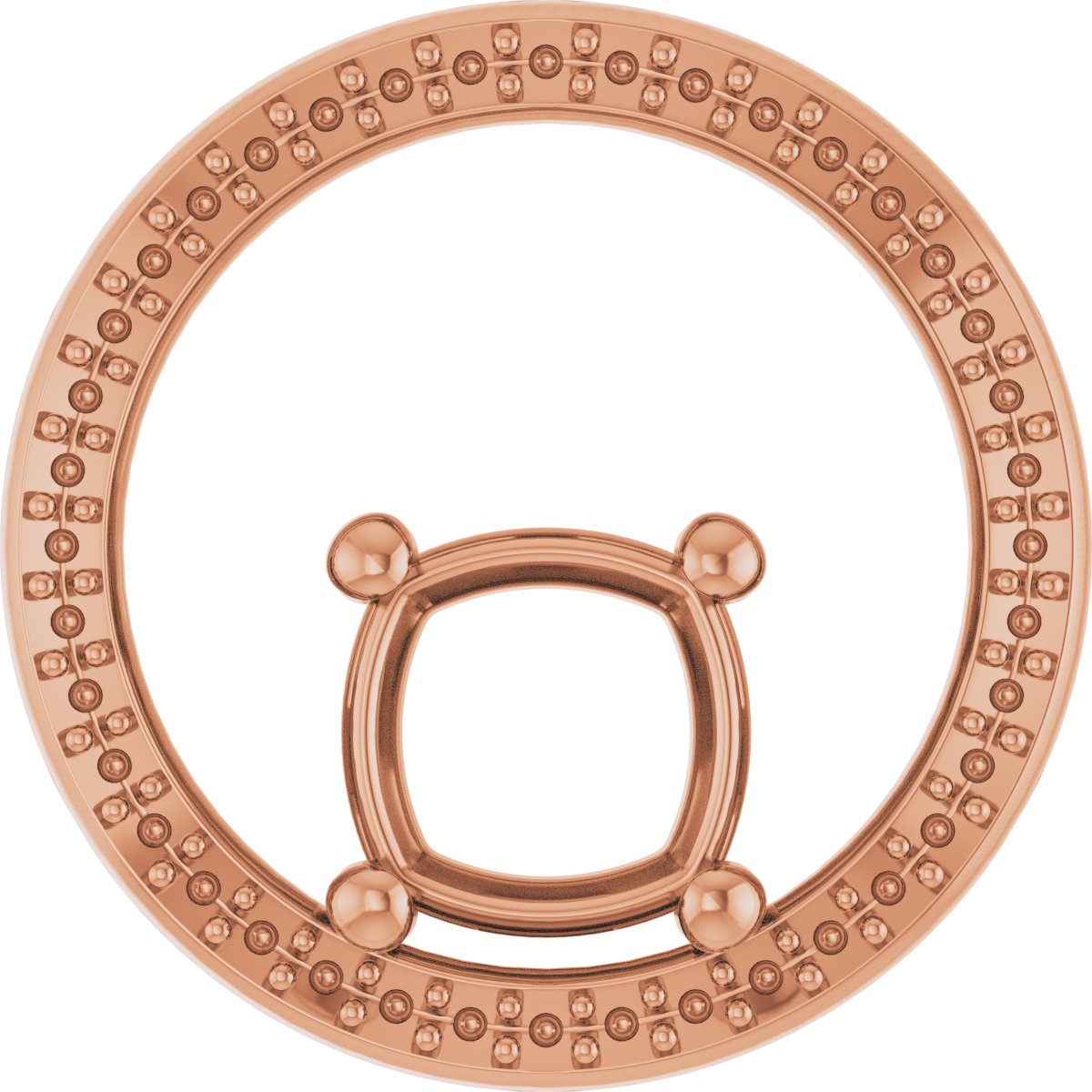 Accented Circle Pendant