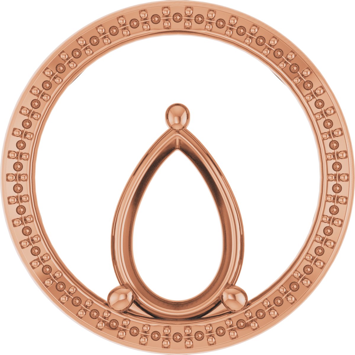 Accented Circle Pendant