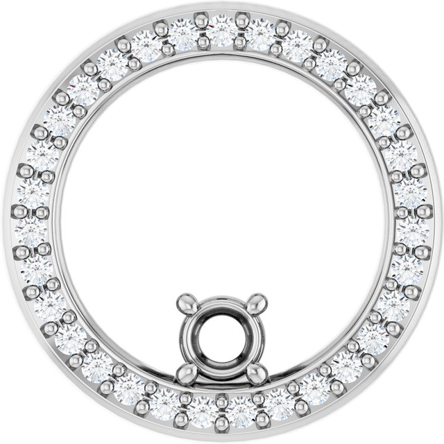 14k White Gold