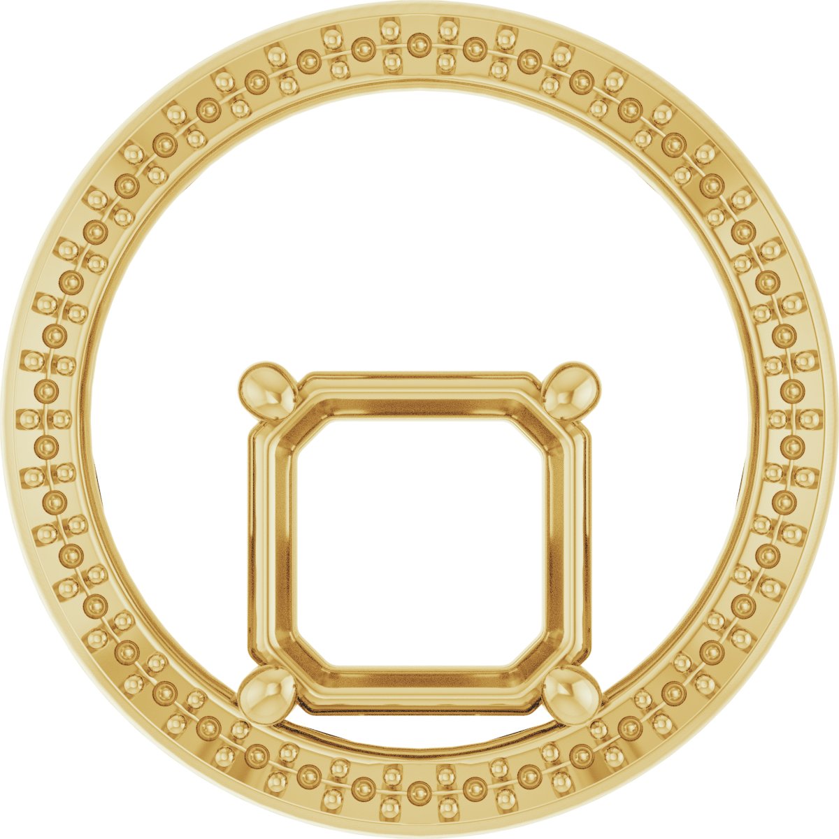 Accented Circle Pendant