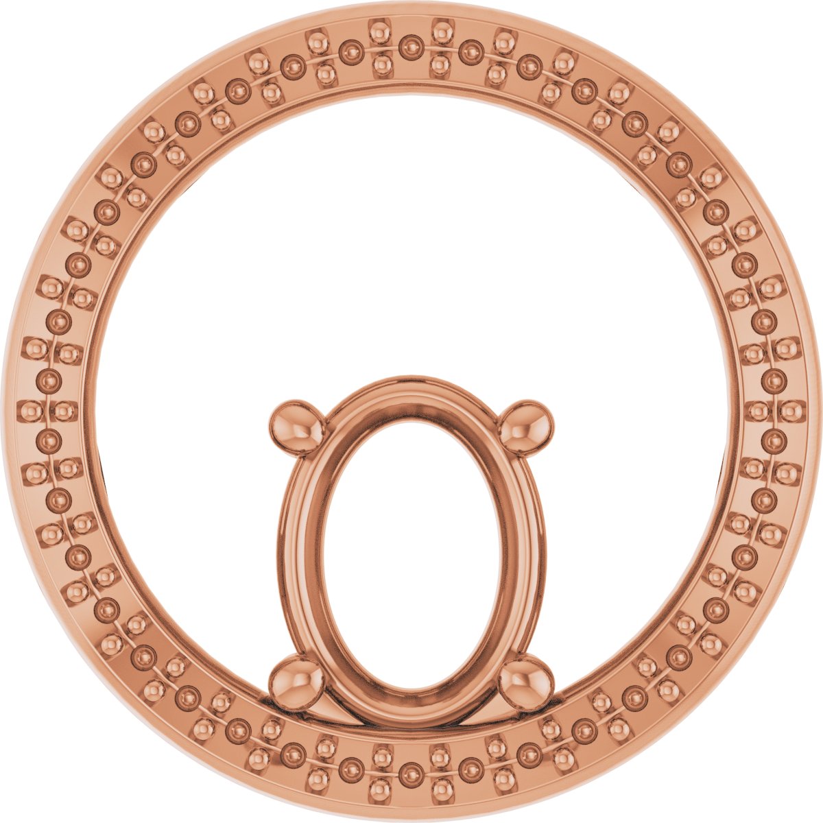 Accented Circle Pendant