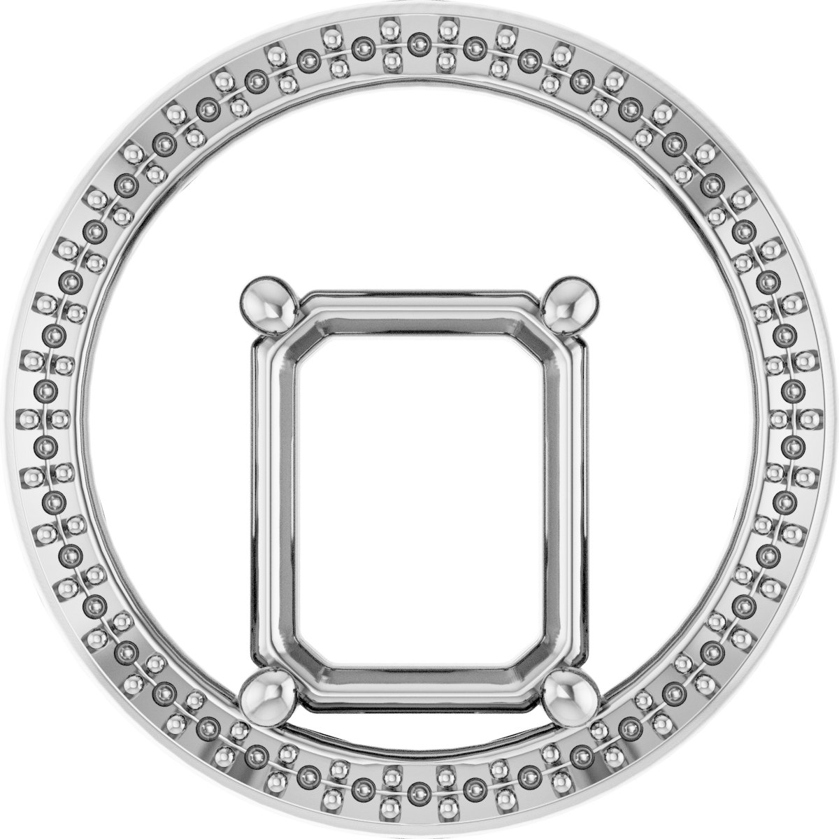 Accented Circle Pendant