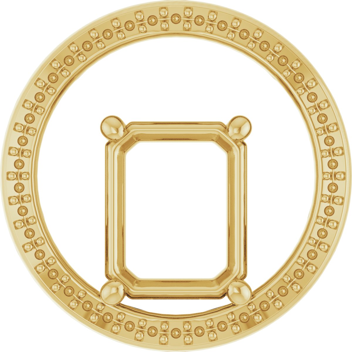 Accented Circle Pendant