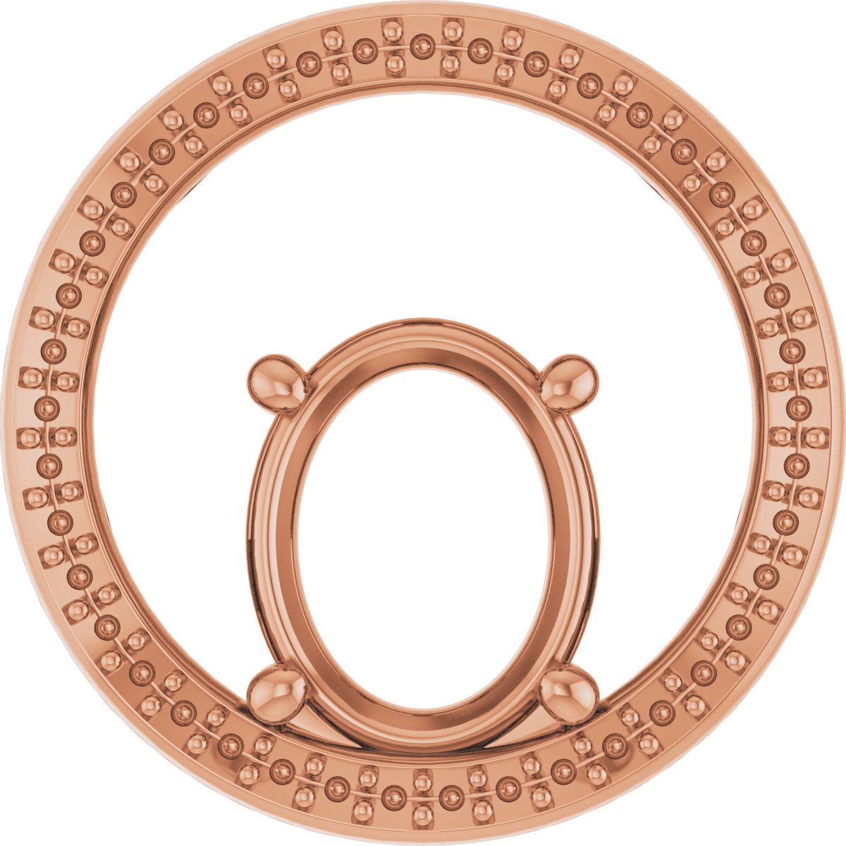 Accented Circle Pendant