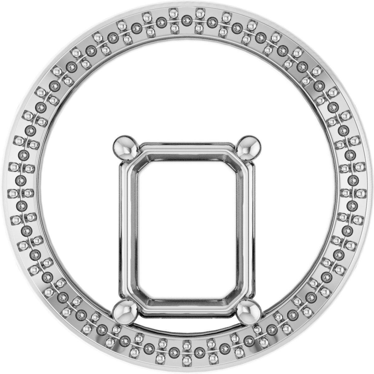 Accented Circle Pendant