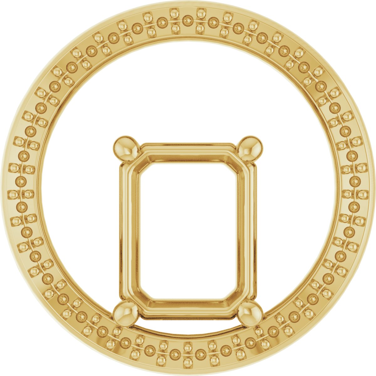 Accented Circle Pendant