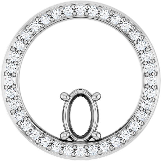 14k White Gold