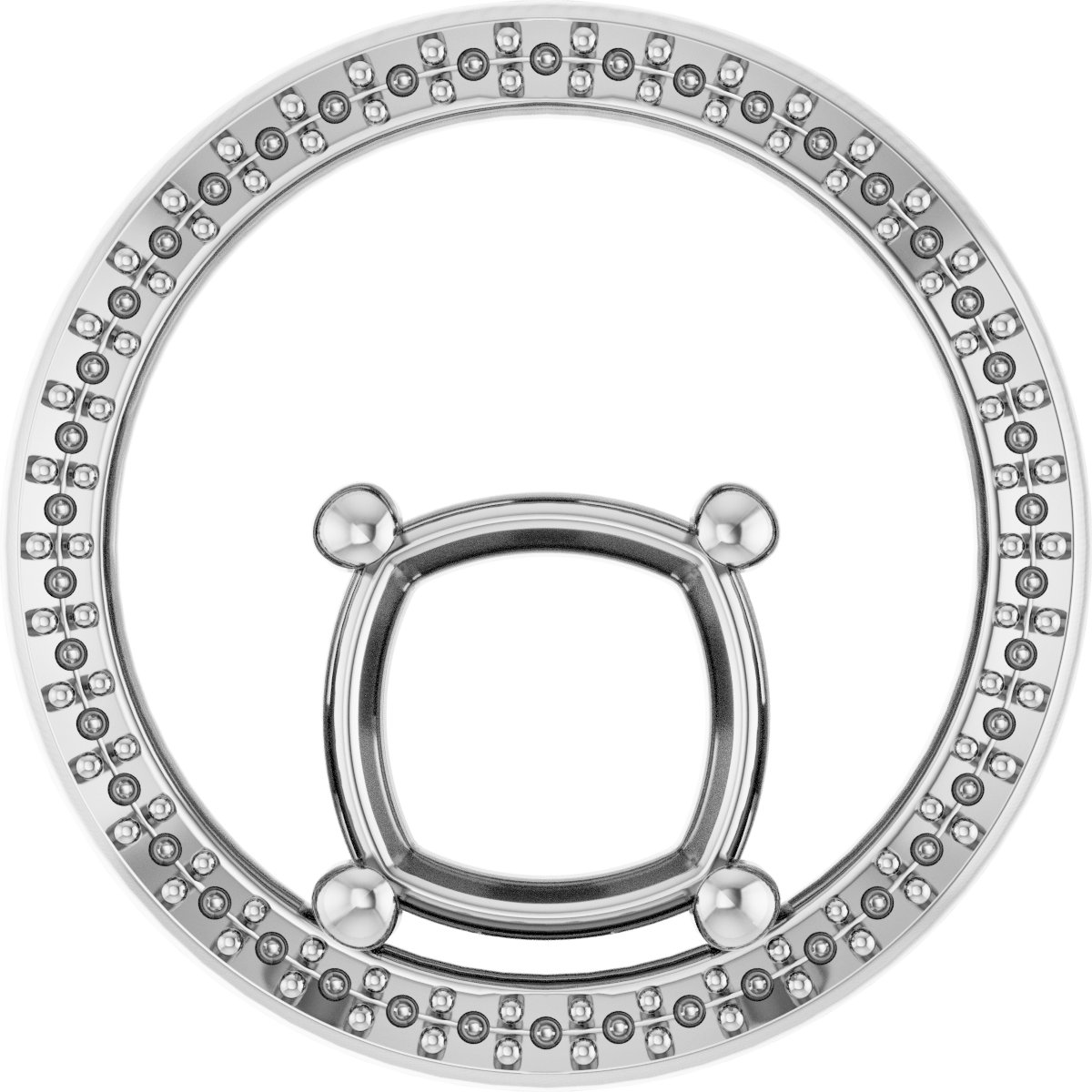 Accented Circle Pendant