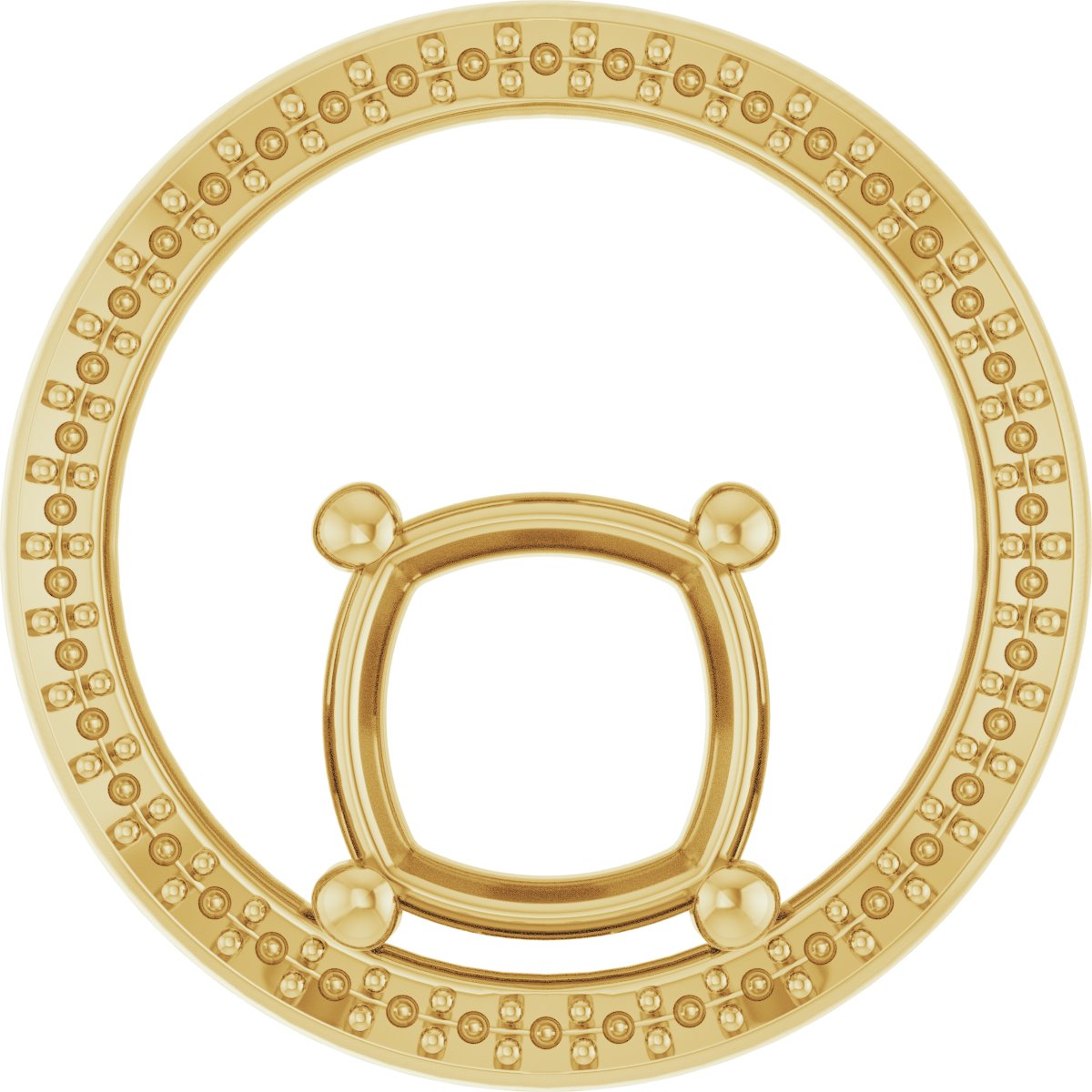 Accented Circle Pendant