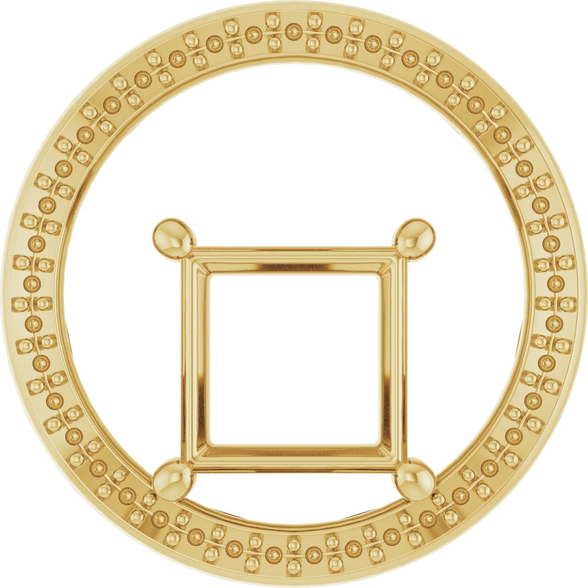 Accented Circle Pendant