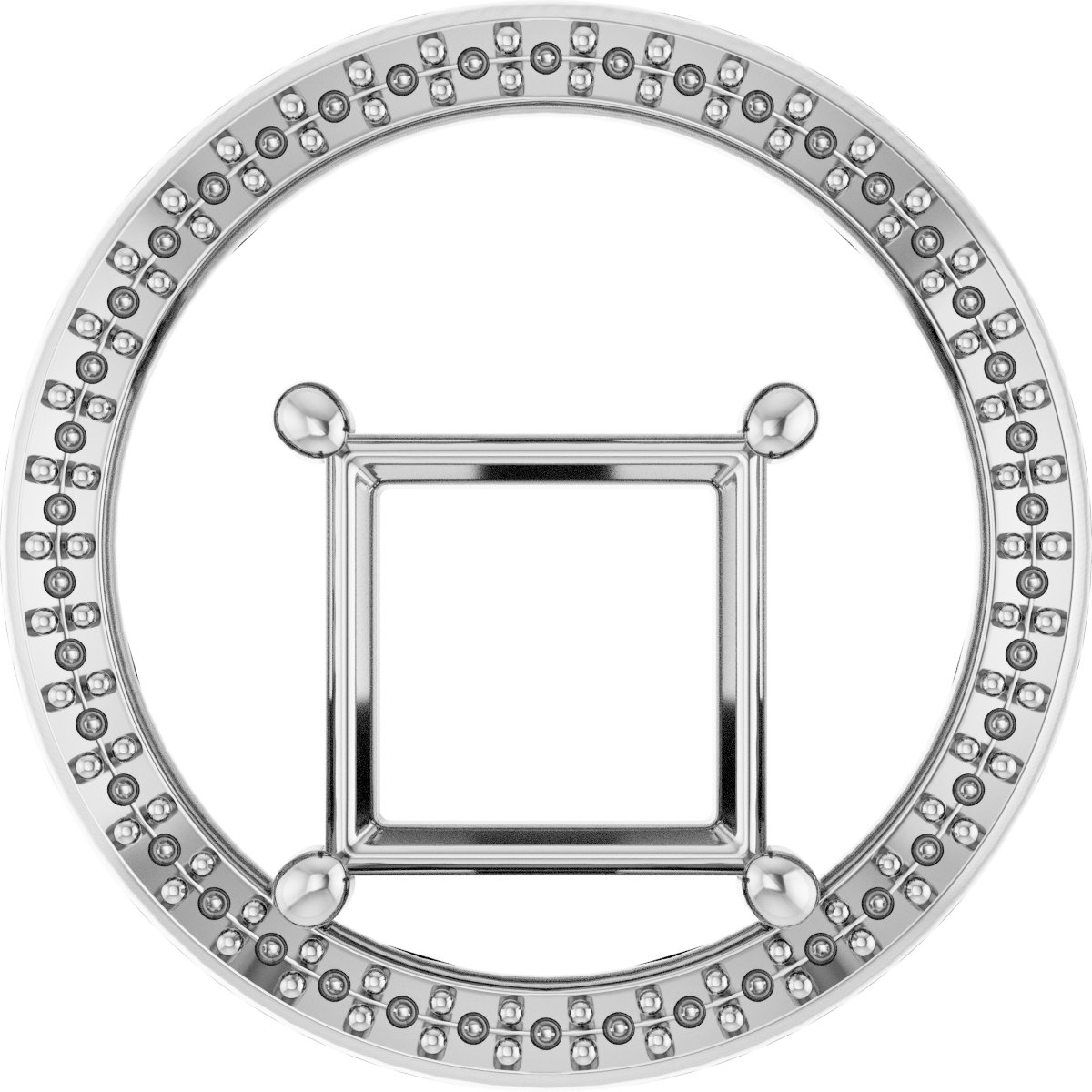 Accented Circle Pendant
