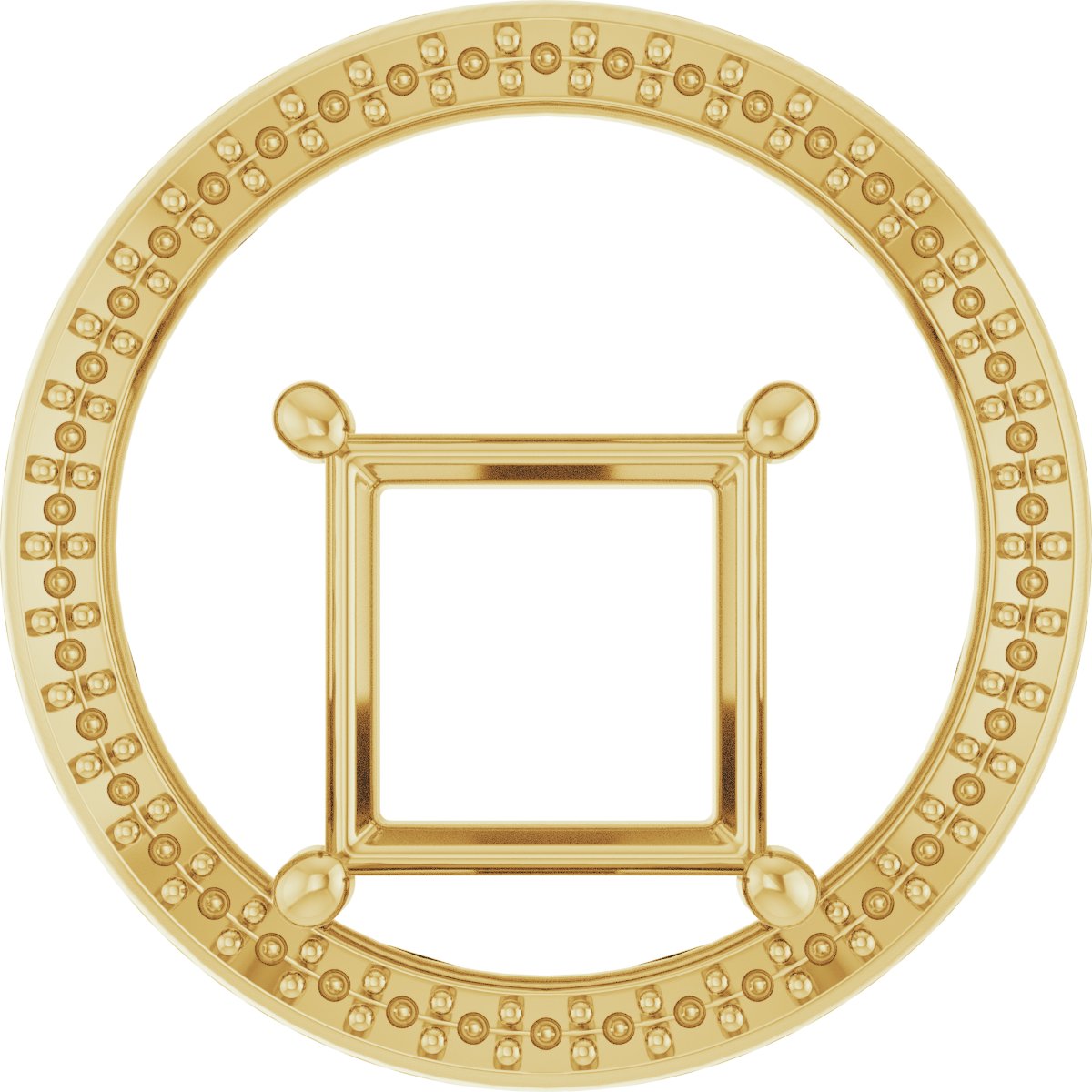 Accented Circle Pendant