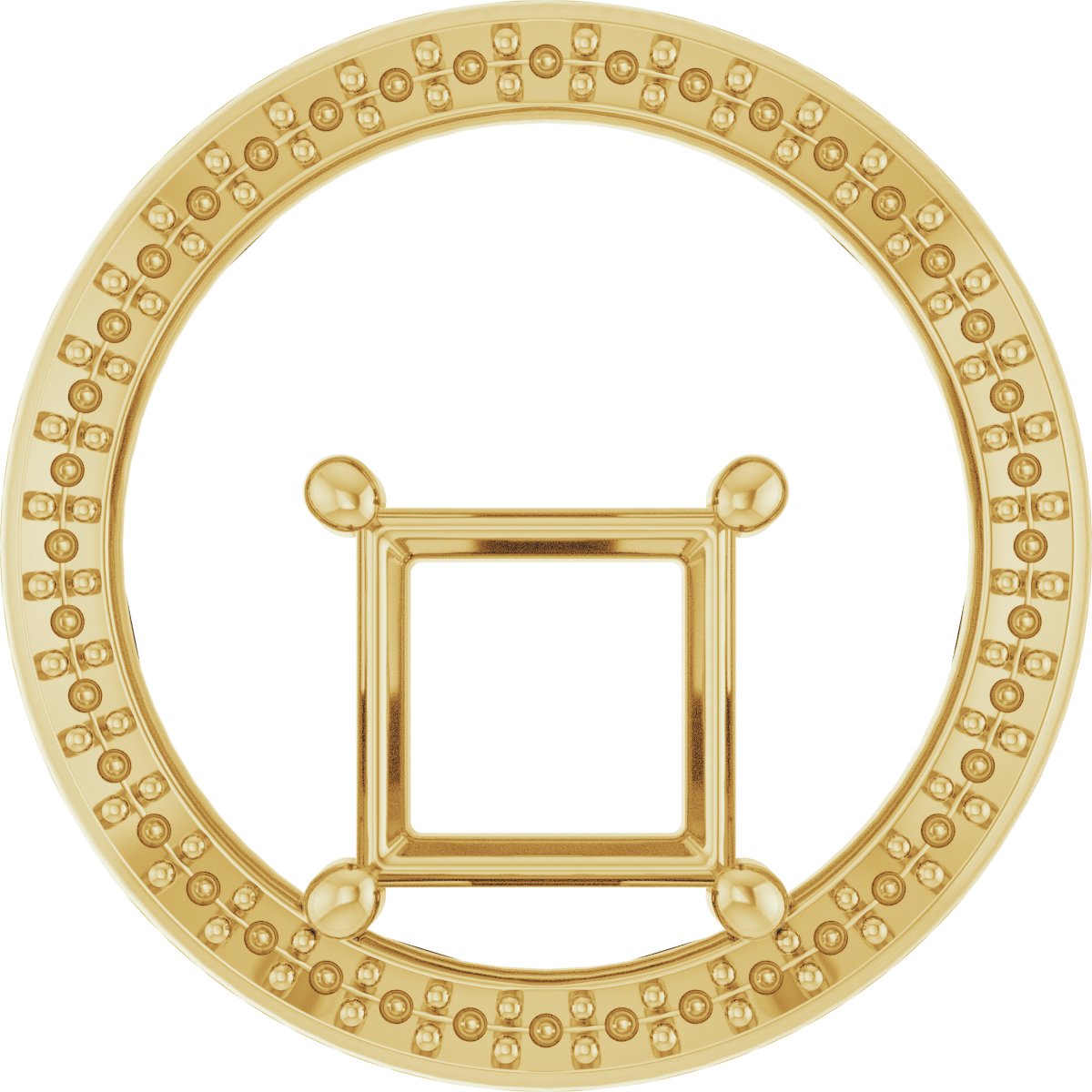 Accented Circle Pendant