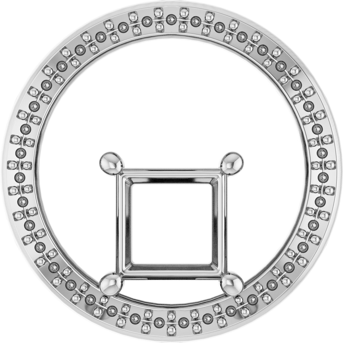 Accented Circle Pendant